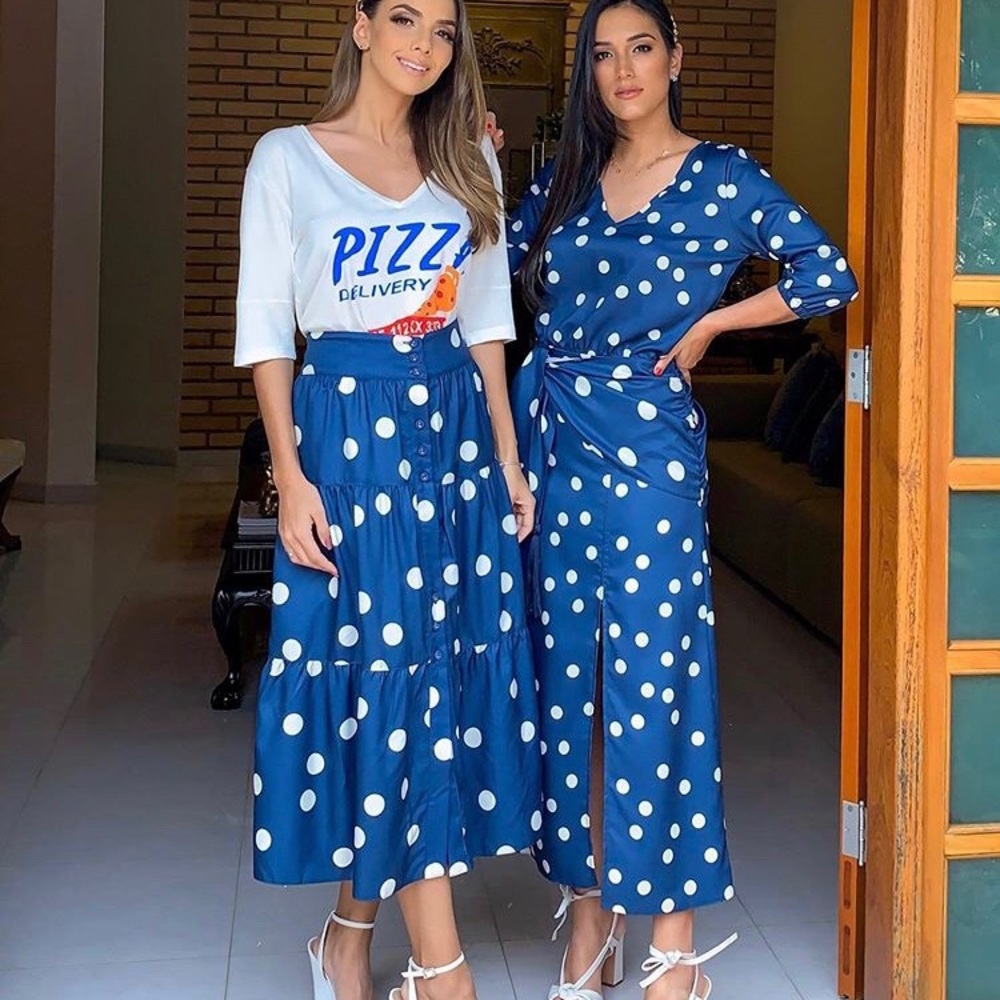 Dress polka dots